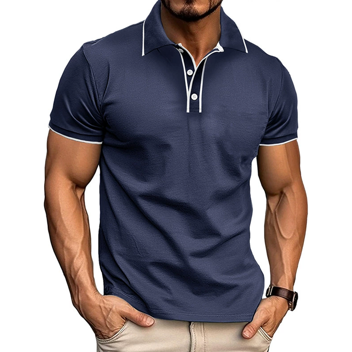 Grayson - Comfortable Short Sleeve Polo Shirt