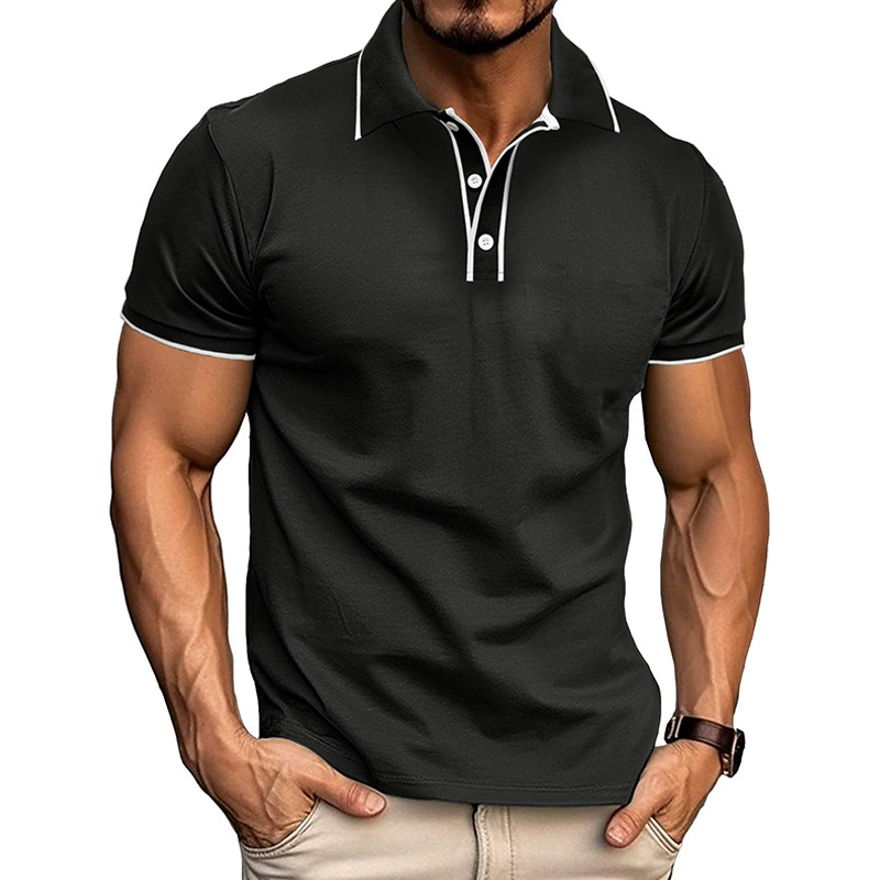 Grayson - Comfortable Short Sleeve Polo Shirt