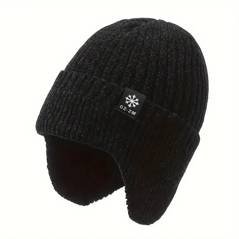 Eli - Thermal Knitted Hat with Ear Warmers
