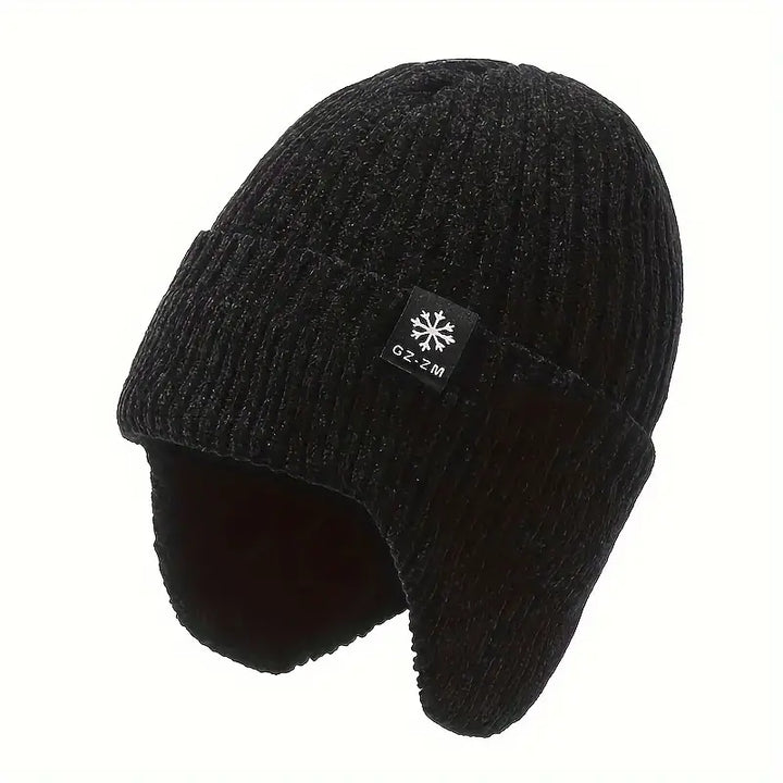 Eli - Thermal Knitted Hat with Ear Warmers