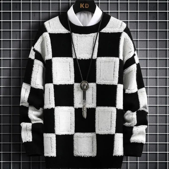 Eli - Comfortable Printed Premium Sweater