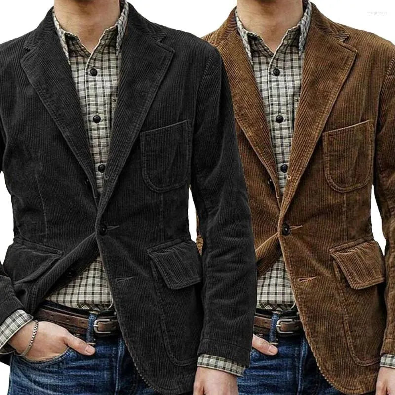 Logan - Vintage Comfortable Corduroy Blazer