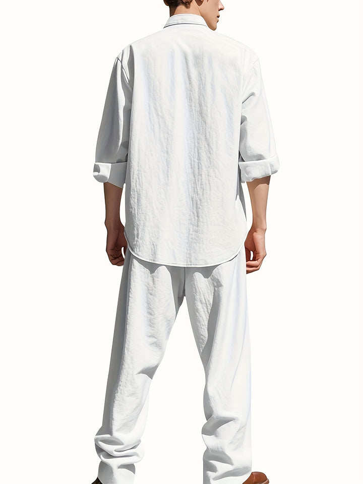 Owen - Casual Linen Set