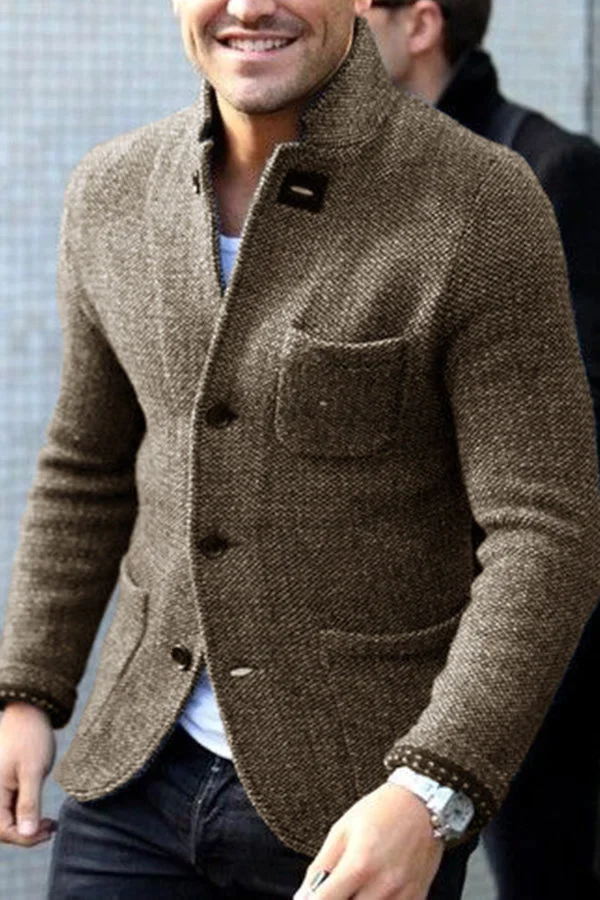 Carter - Retro Cardigan Warm Jacket