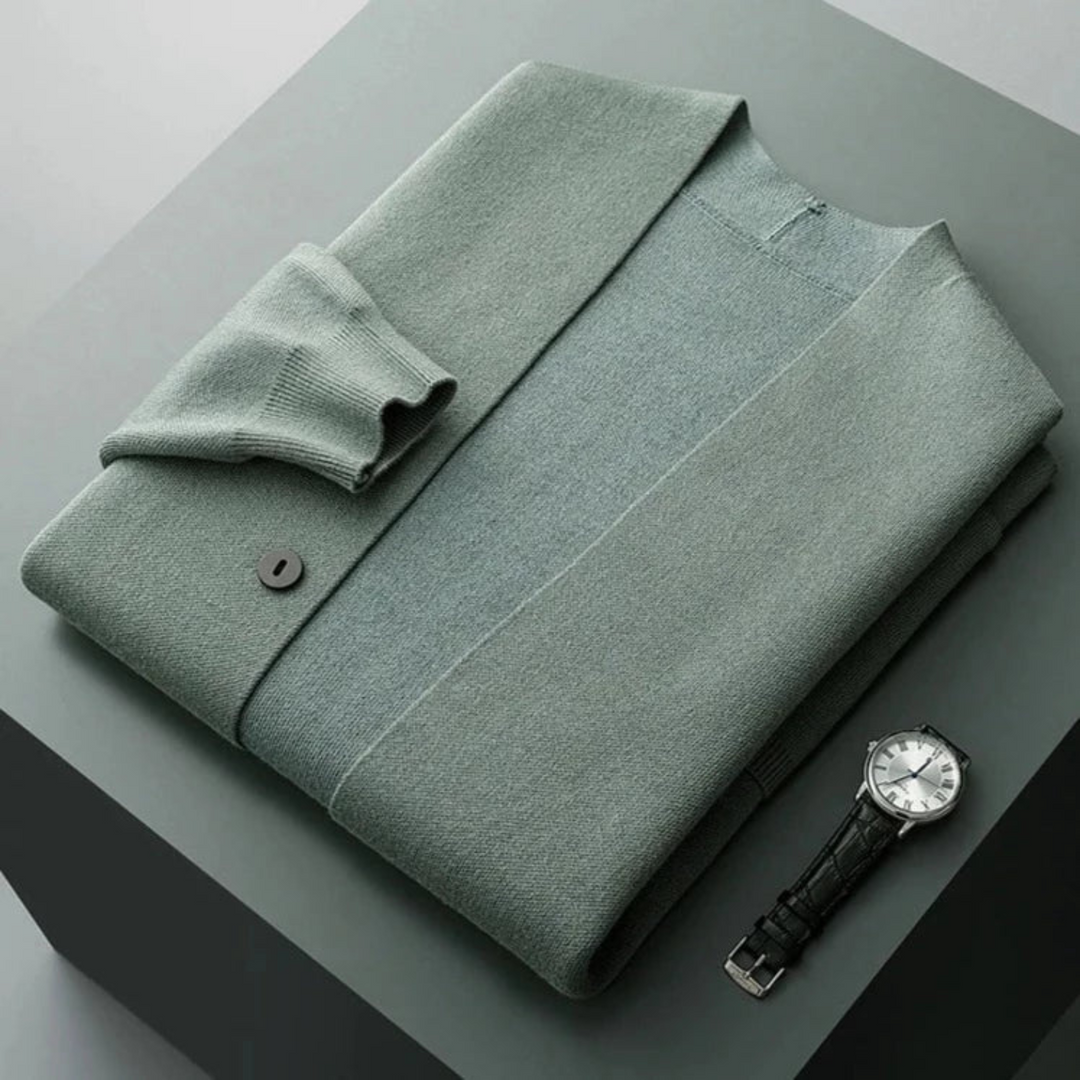 Ethan - Super Soft Cardigan Made Of High-Quality Virgin Wool