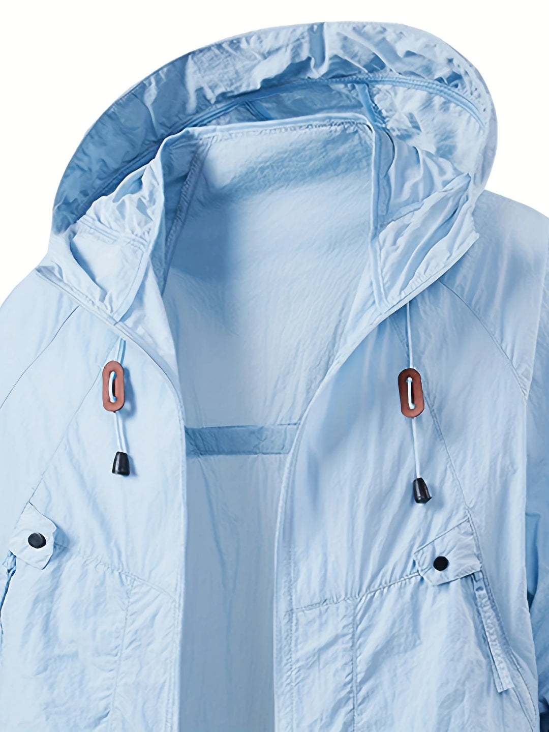 Carter - Outdoor Waterproof Windbreaker Jacket with Adjustable Hood