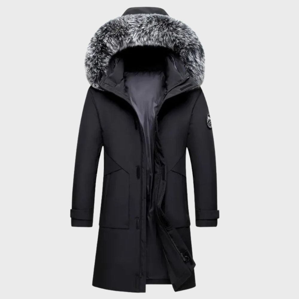 Carter - Premium Winter Coat with Fur Collar