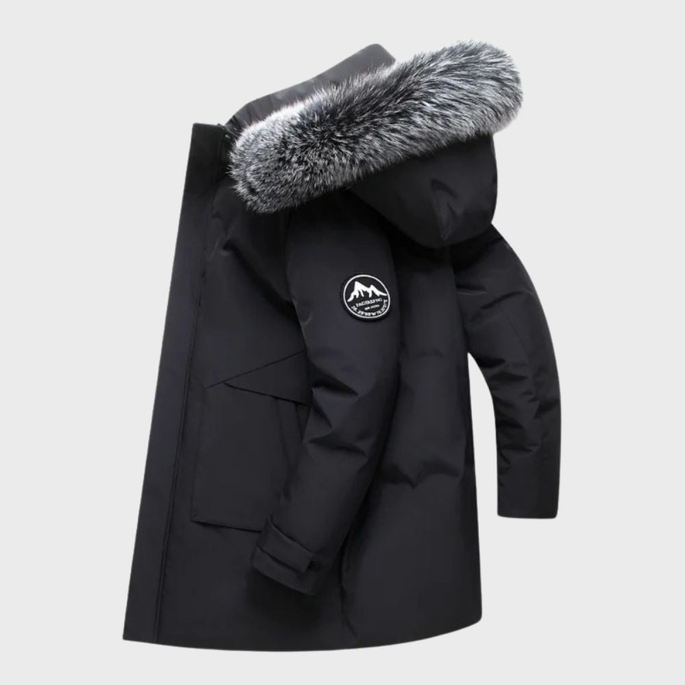 Carter - Premium Winter Coat with Fur Collar