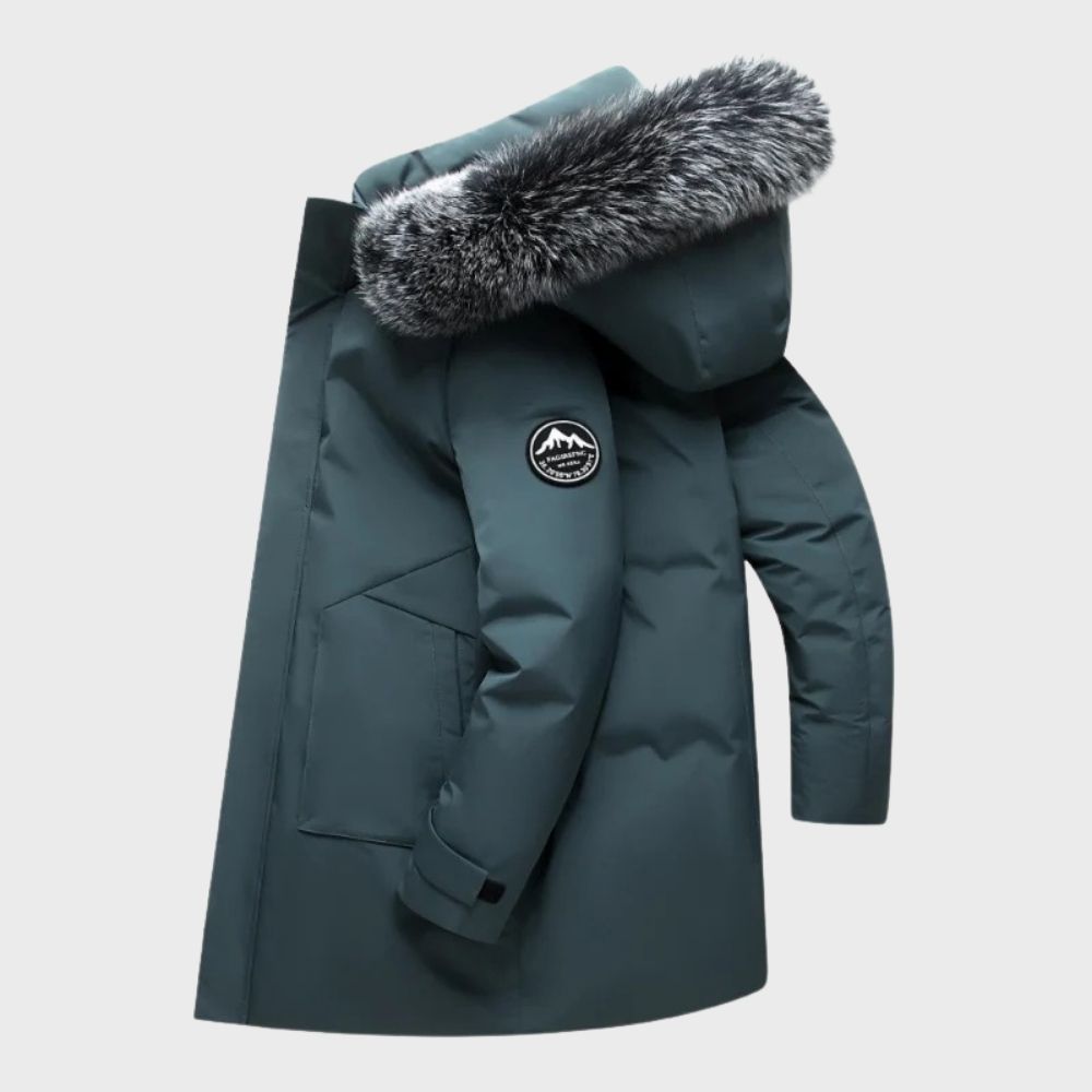Carter - Premium Winter Coat with Fur Collar