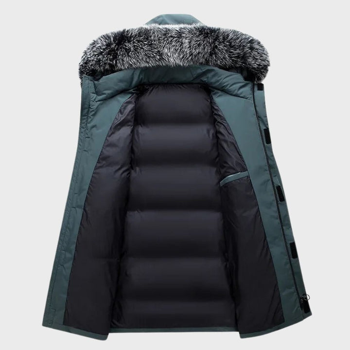 Carter - Premium Winter Coat with Fur Collar