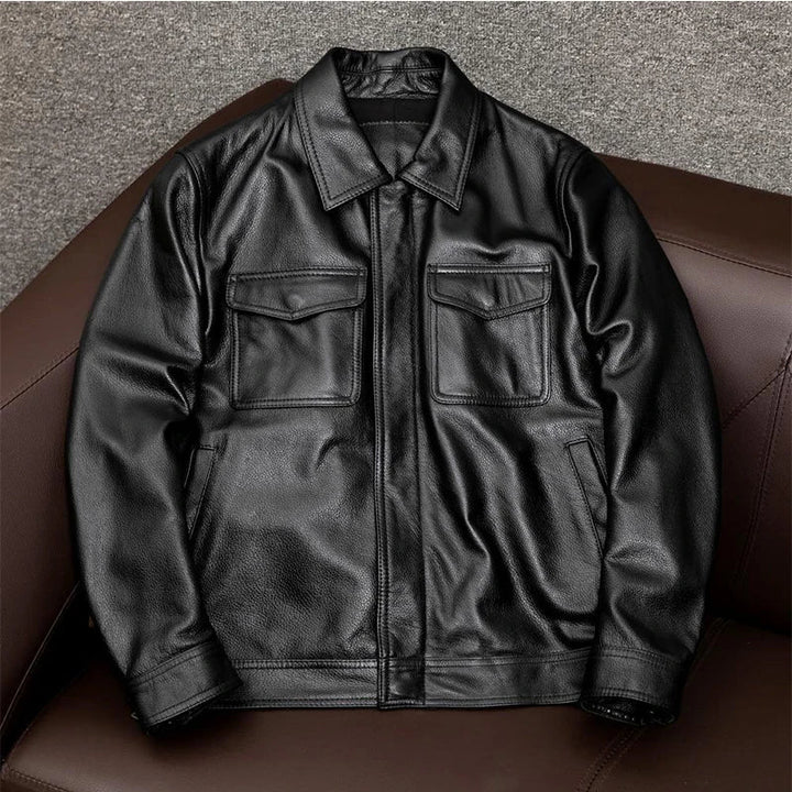 Hunter - Comfortable Proud American Leather Jacket