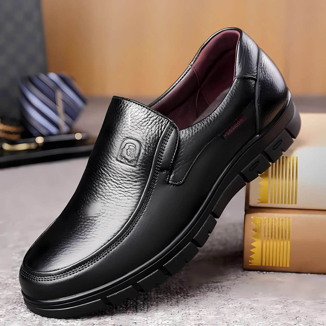 Julian - Comfortable Slip on Orthopedic Leather Shoes