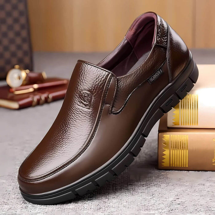 Julian - Comfortable Slip on Orthopedic Leather Shoes