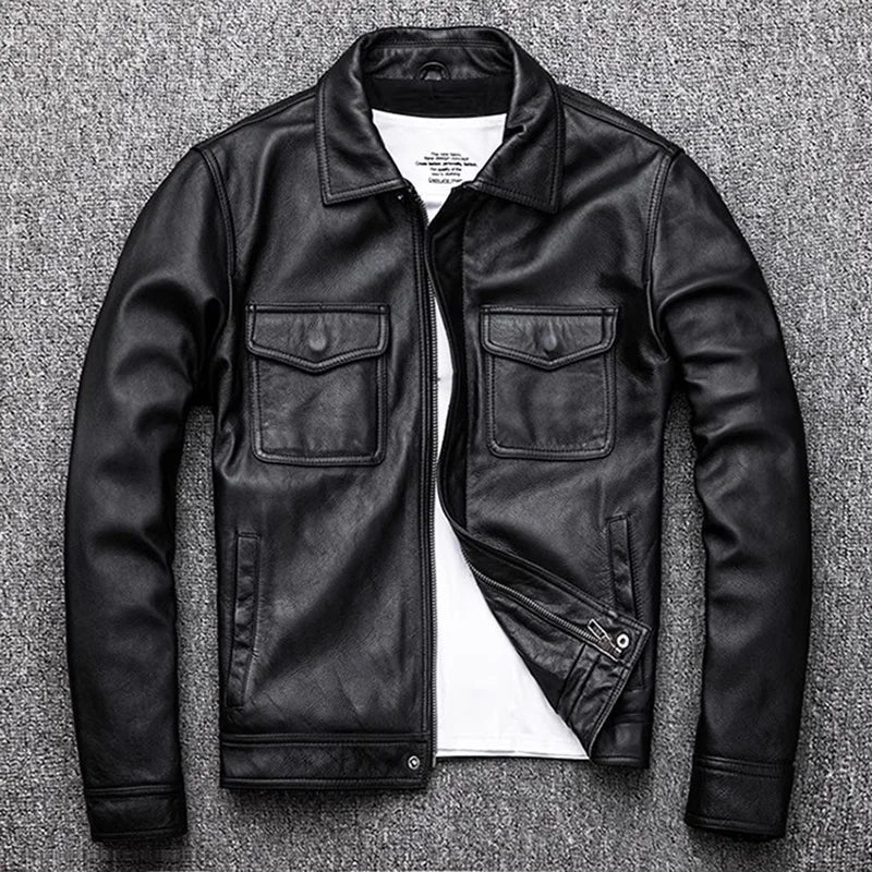 Hunter - Comfortable Proud American Leather Jacket