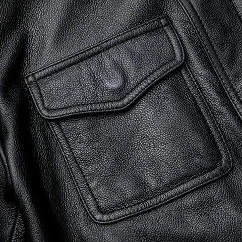 Hunter - Comfortable Proud American Leather Jacket