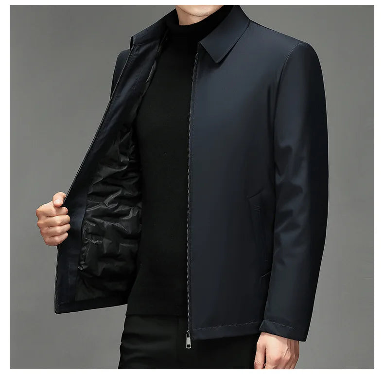 Elijah - Luxurious Nano Silk Down Jacket