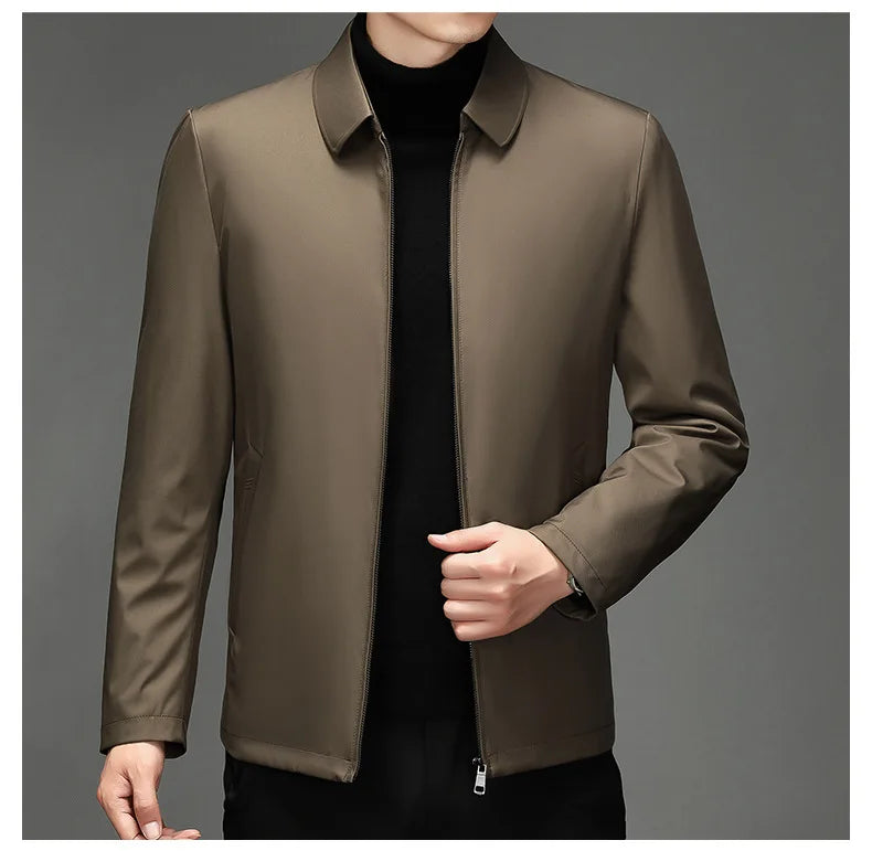 Elijah - Luxurious Nano Silk Down Jacket