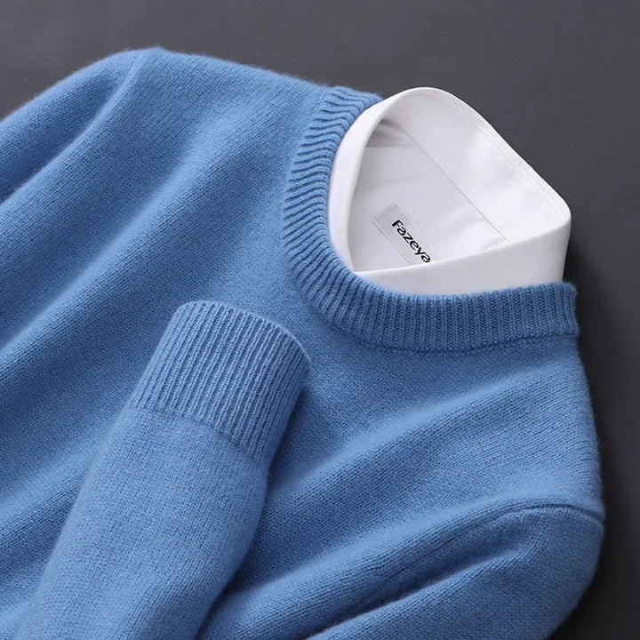 Levi - Stylish Soft Solid Color Comfortable Pullover