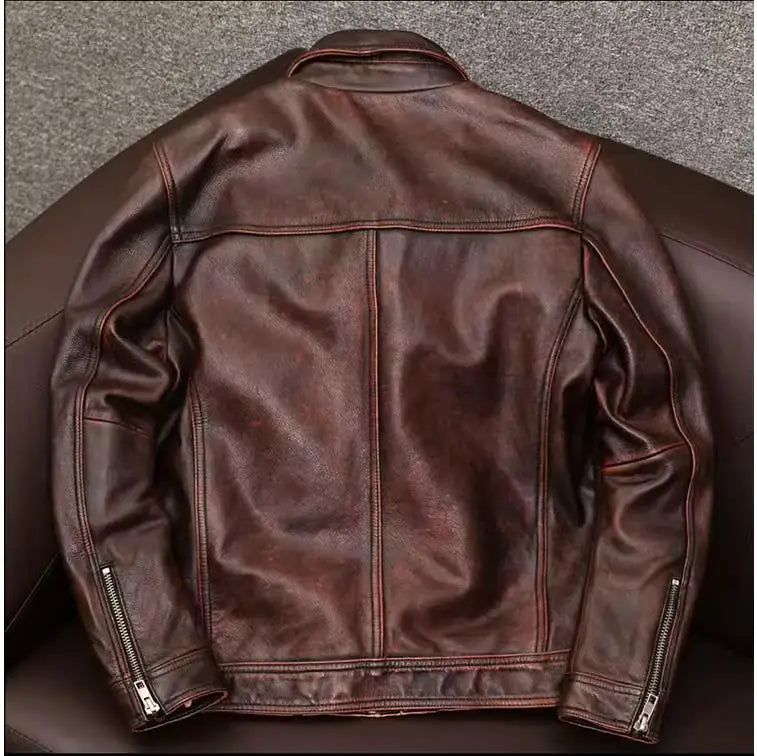 Hunter - Comfortable Proud American Leather Jacket