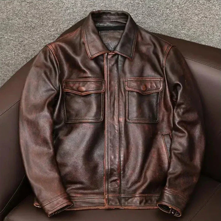 Hunter - Comfortable Proud American Leather Jacket