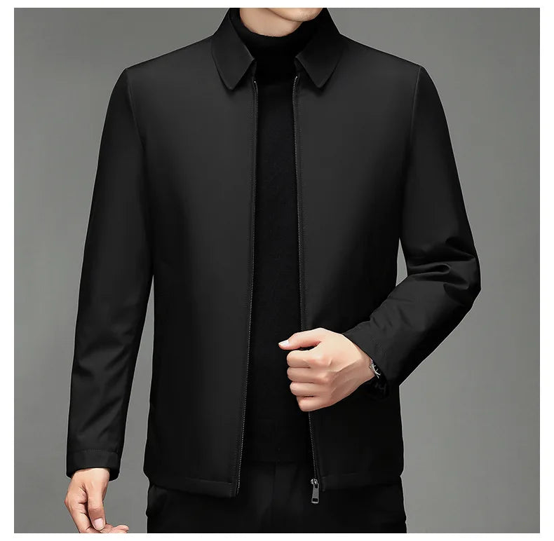 Elijah - Luxurious Nano Silk Down Jacket