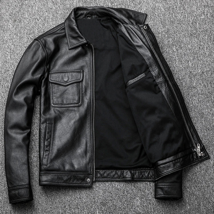 Hunter - Comfortable Proud American Leather Jacket