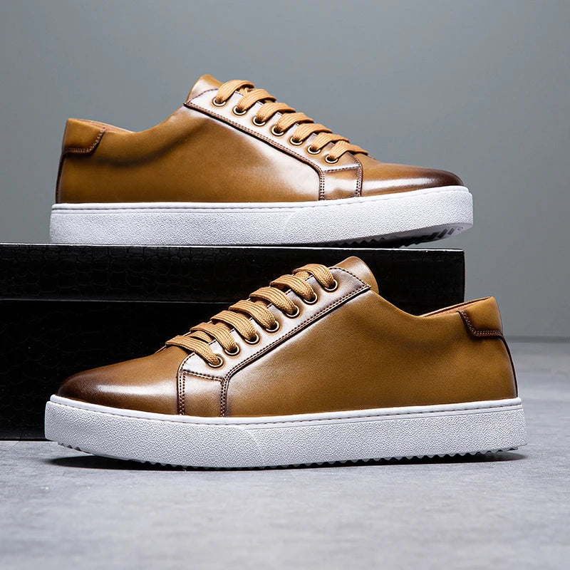 Carter - Comfortable Leather Sneaker