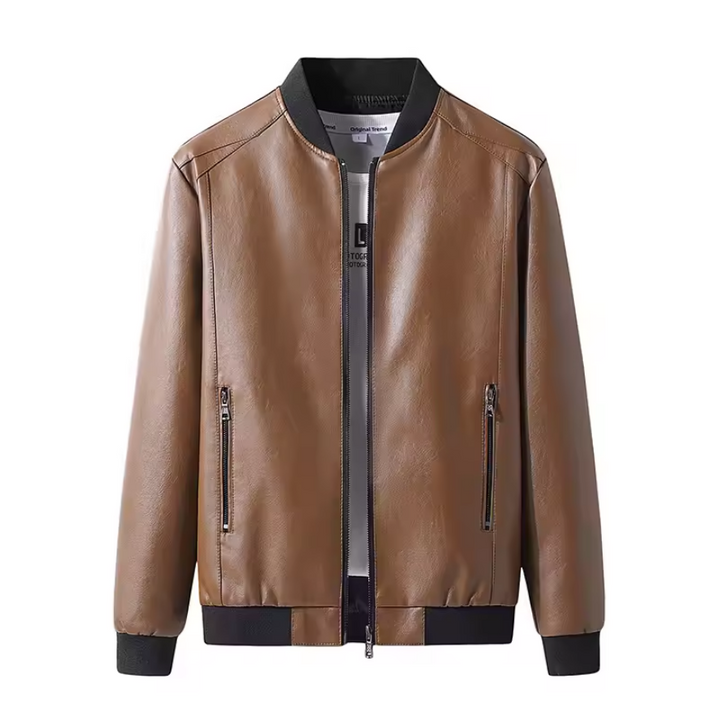 William - Comfortable Proud American Leather Jacket