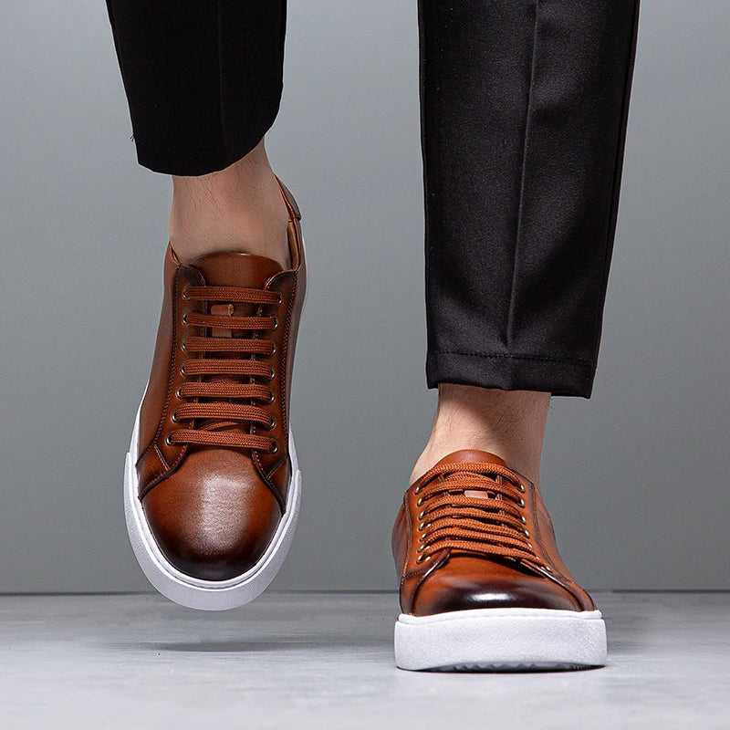 Carter - Comfortable Leather Sneaker
