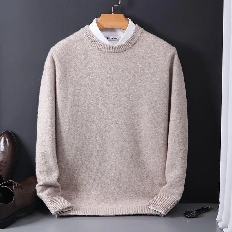 Levi - Stylish Soft Solid Color Comfortable Pullover