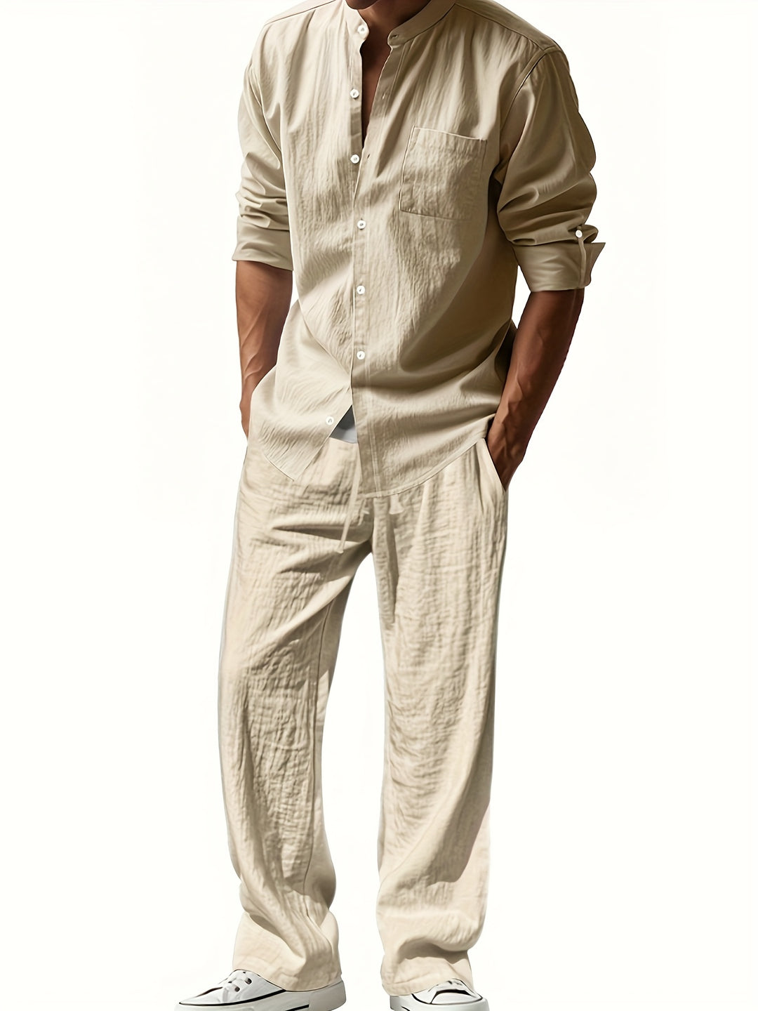 Owen - Casual Linen Set