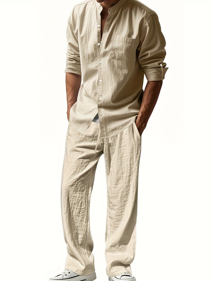 Owen - Casual Linen Set