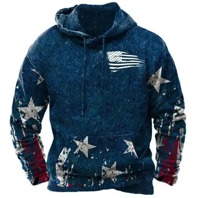 Daniel - Comfortable Proud American Hoodie