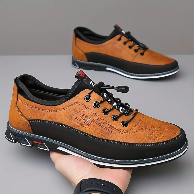 Logan - Comfortable Handcrafter Leather Shoes with Orthopedic Support