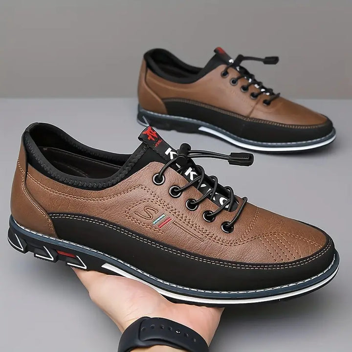 Logan - Comfortable Handcrafter Leather Shoes with Orthopedic Support