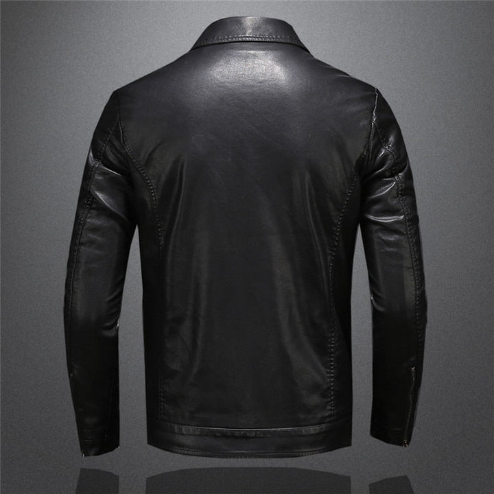 Caleb - Comfortable Proud American Leather Jacket