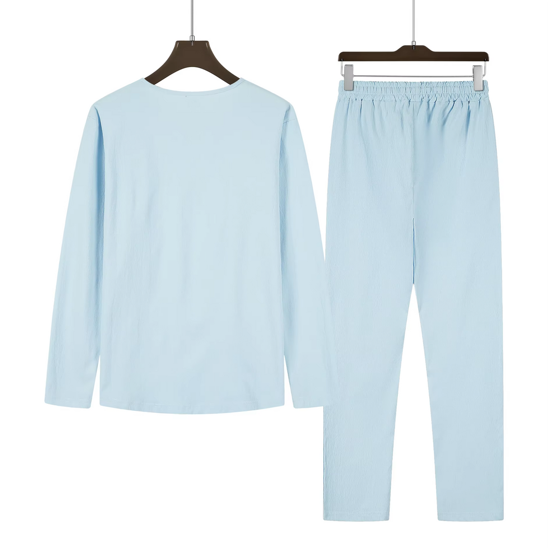 Samuel - Casual Solid Color Lounge Set