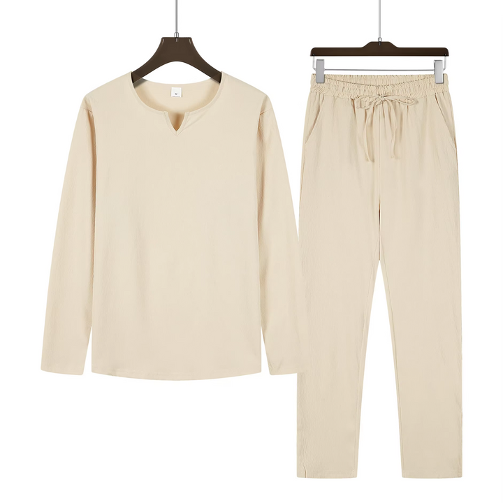 Samuel - Casual Solid Color Lounge Set