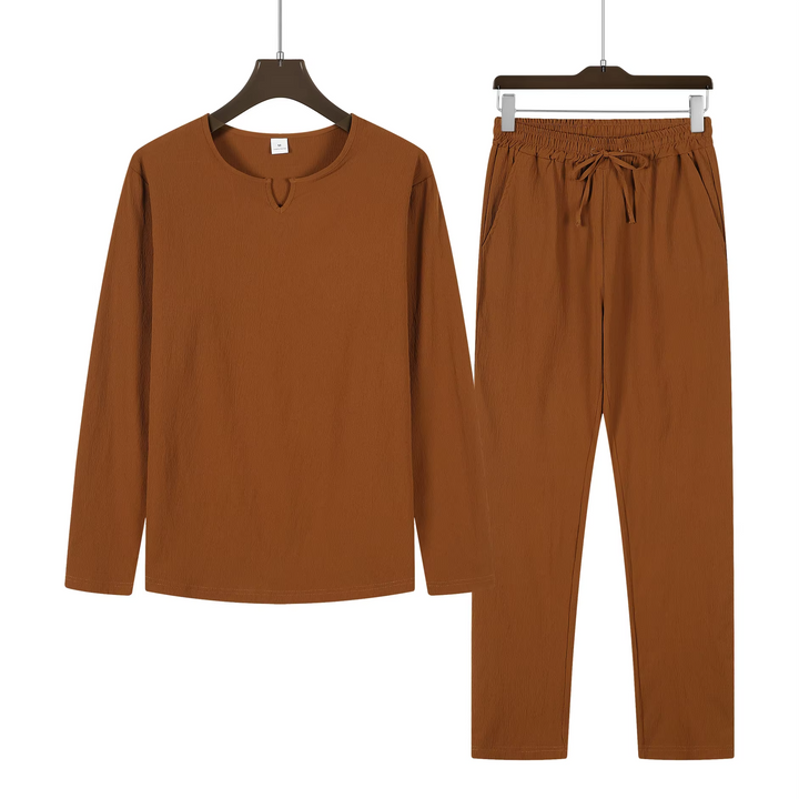 Samuel - Casual Solid Color Lounge Set