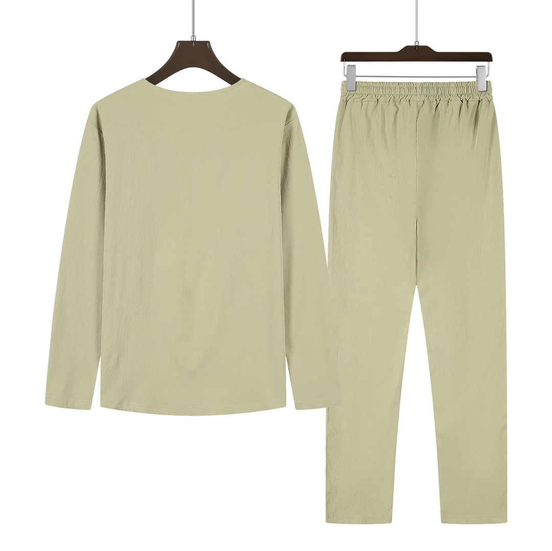 Samuel - Casual Solid Color Lounge Set