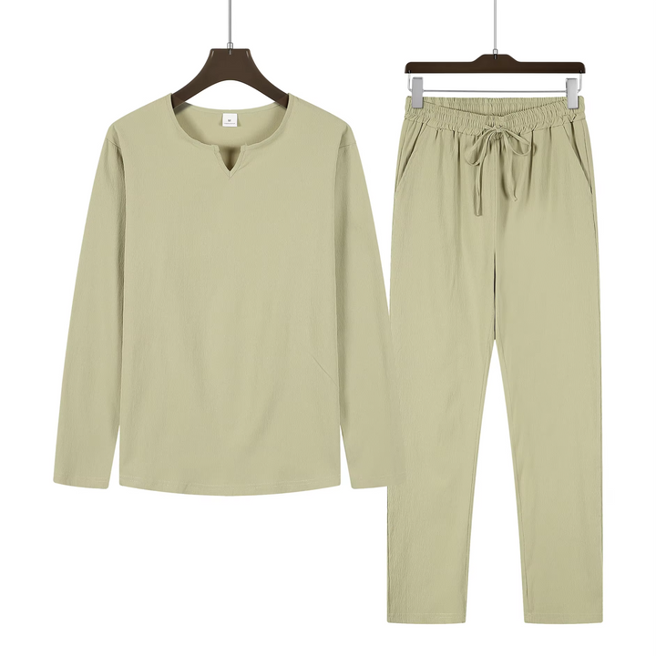 Samuel - Casual Solid Color Lounge Set