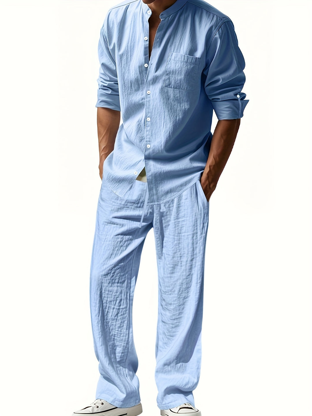 Owen - Casual Linen Set
