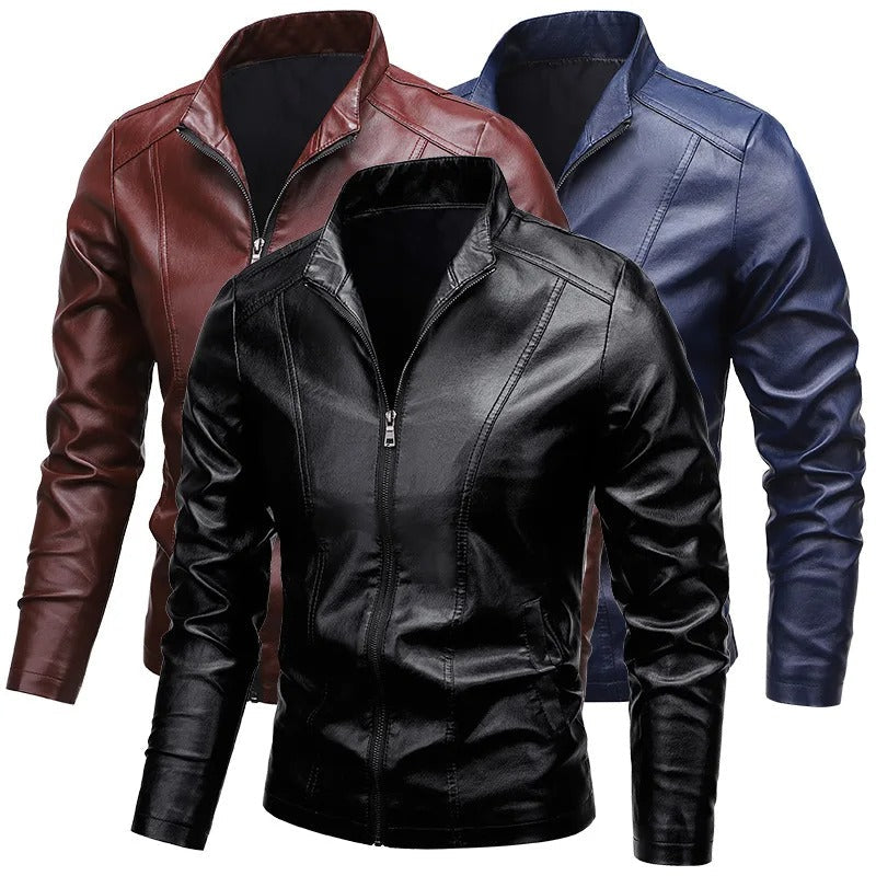 Carter - Comfortable Proud American Leather Jacket