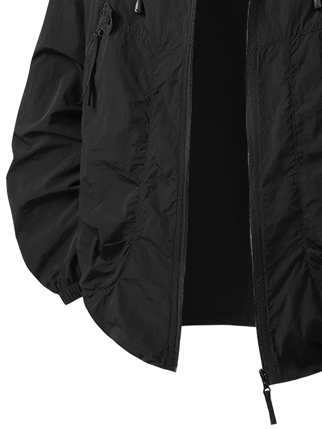 Carter - Outdoor Waterproof Windbreaker Jacket with Adjustable Hood