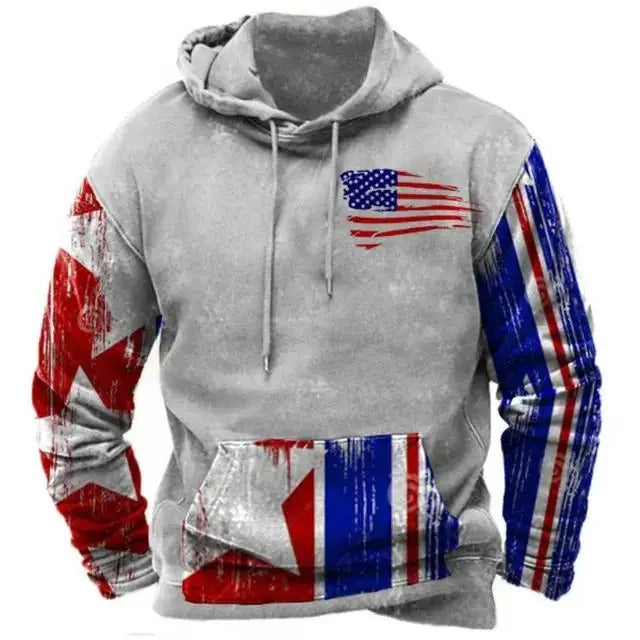 Cole - Comfortable Proud American Hoodie