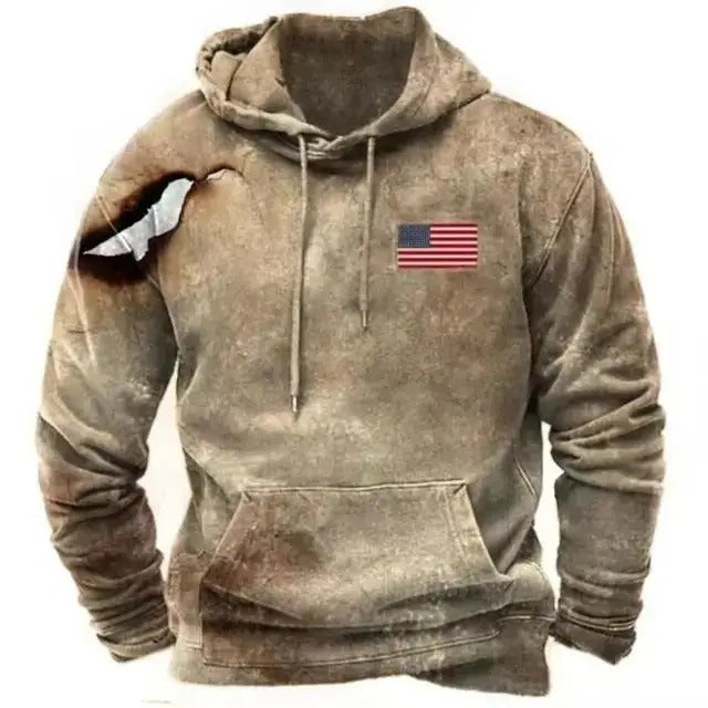 Austin - Comfortable Proud American Hoodie