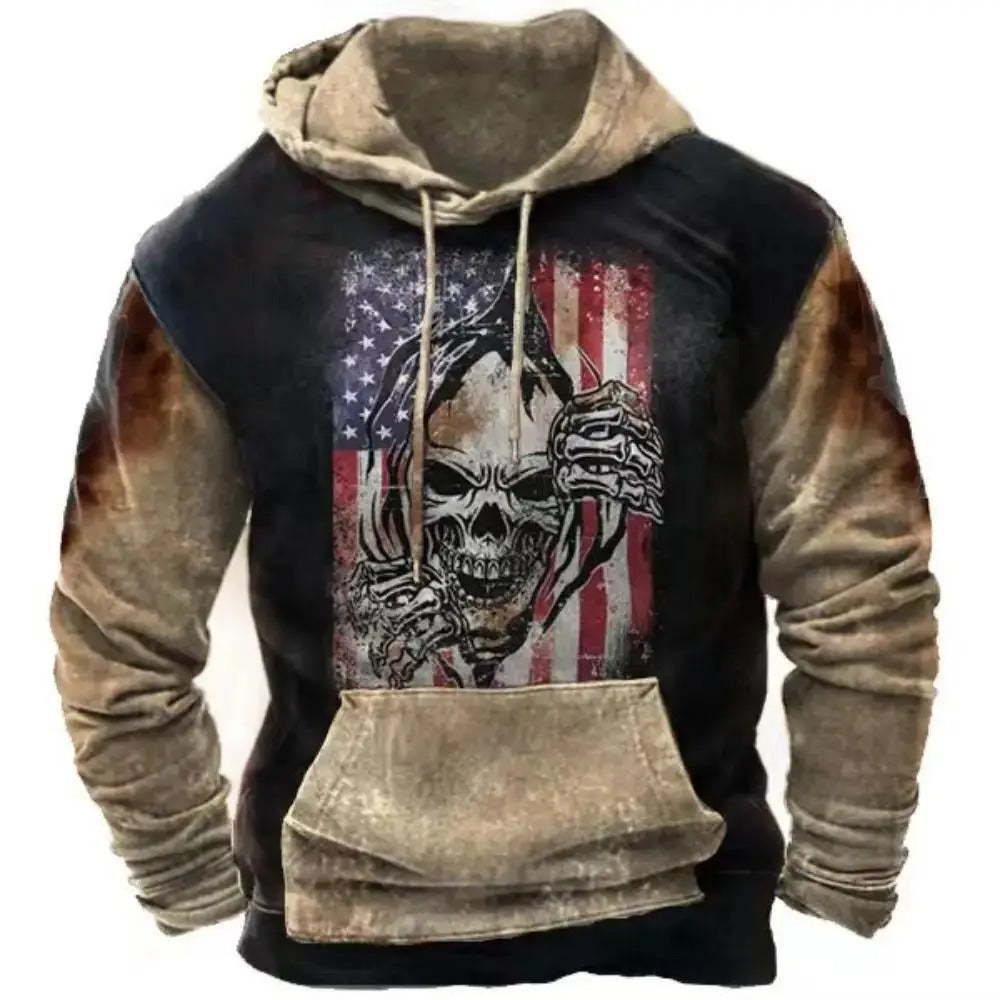 Ethan - Comfortable Proud American Hoodie