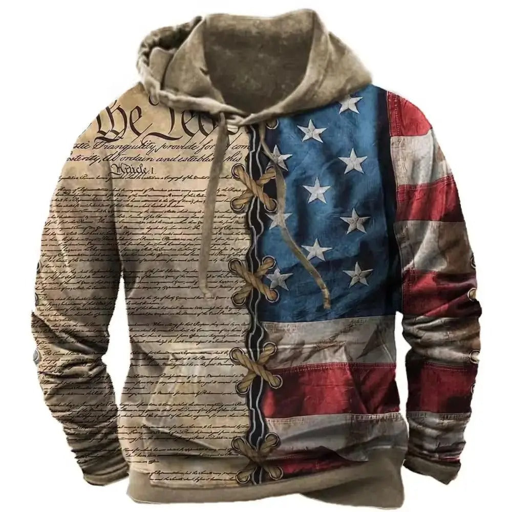 Lance - Comfortable Proud American Hoodie