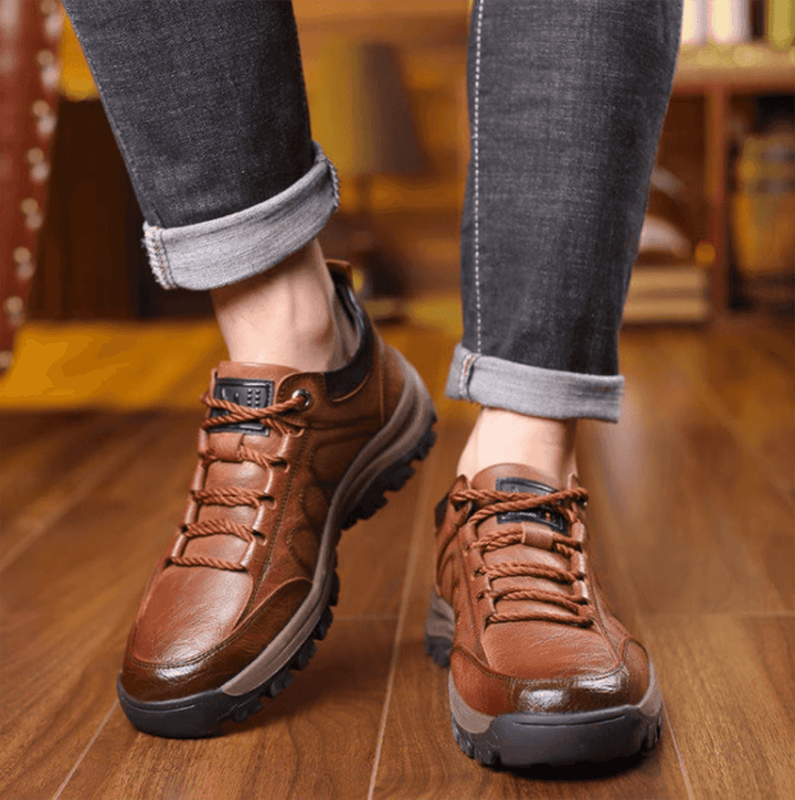 Parker - Casual Orthopedic Leather Shoes
