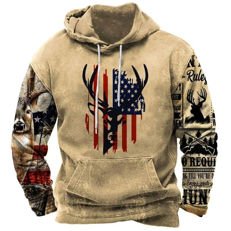 Samuel - Comfortable Proud American Hoodie